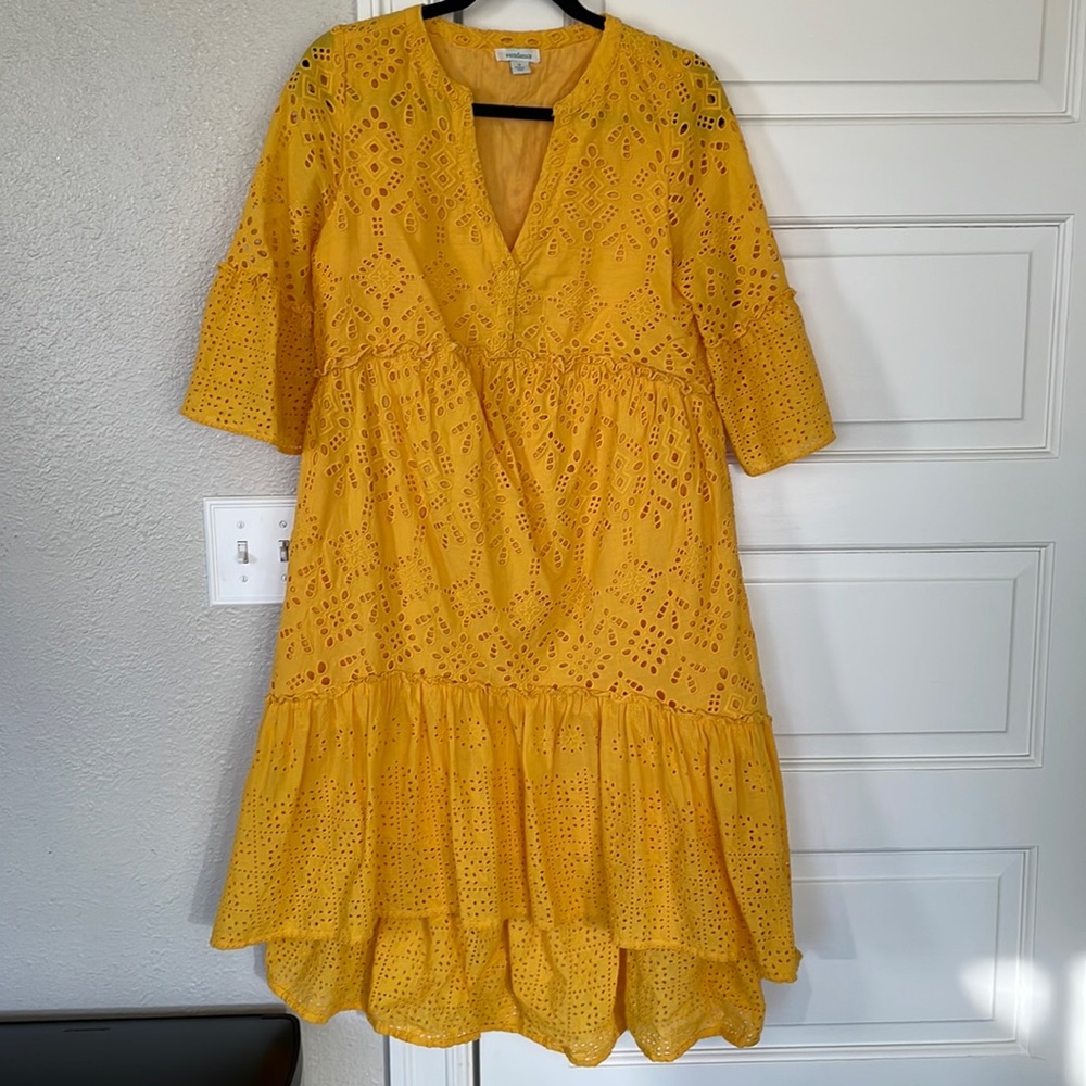 Sundance Jasmine Eyelet Dress NWOT
